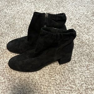 Eileen Fisher Suede Ankle Booties